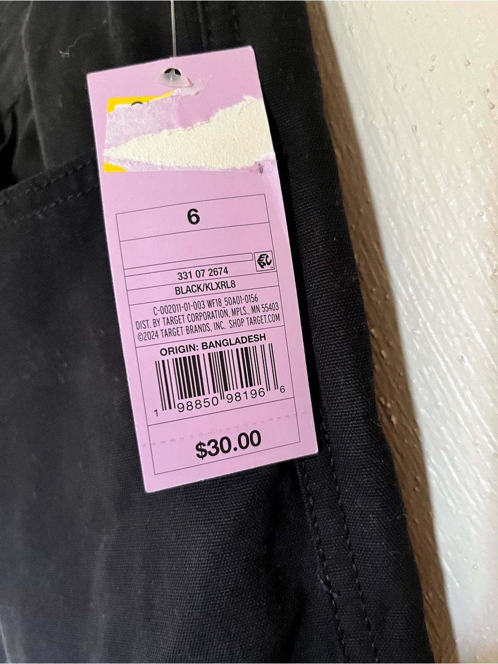 wild fable Black Cargo Pants - Picture 4 of 4